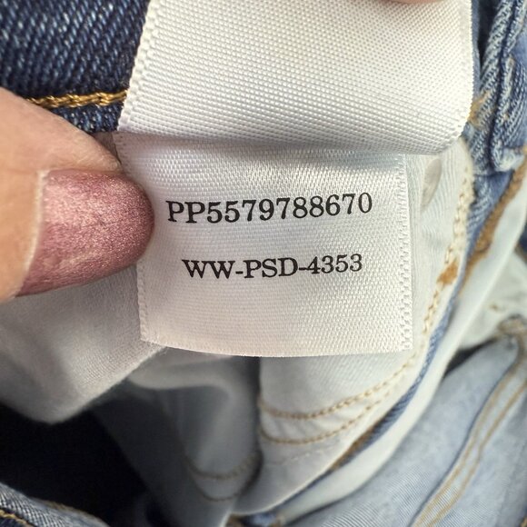 Everlane Jeans Womens 28 Ankle Medium Wash The Vintage Skinny Stretch Button Fly - Picture 8 of 8